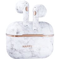 Happy Plugs Hope White Marble - Wireless Headphones