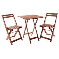 Happy Green Balcony wooden ACACIA set, square table - Garden Furniture