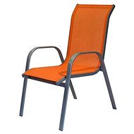 Happy Green Stolička záhradná, oranžová - Záhradná stolička