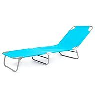 Happy Green Sunbay Beach Chair, Light Blue - Beach lounger