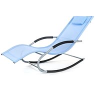 Happy Green CAMPO Clip, blue - Beach lounger
