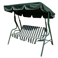HAPPY GREEN Garden swing for 3 persons STRIPY II - Garden Swing