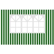 Vetro-Plus Side Panels for Garden Gazebo with a Window, Striped - Gazebo tent