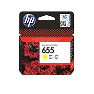 HP INK CARTRIDGE NO 655 YELLOW HU - Cartridge