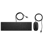 HP WIRED KEYBOARD + MOUSE 400 - DE - Keyboard