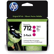 HP 712 3-PACK 29-ML MAGENTA DESIGNJET INK CARTRIDGE - Cartridge