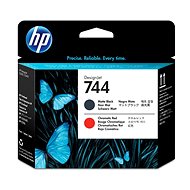 HP 744 MATTE BLACK + RED PRINTHEAD - Print Head