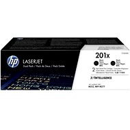 HP TONER CARTRIDGE 201X BLACK DUAL PACK - Printer Toner