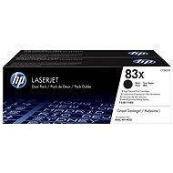 HP TONER CARTRIDGE 83X BLACK DUAL PACK - Printer Toner