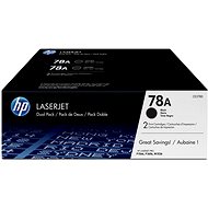 HP CE278AD HP TONER CARTRIDGE 78A BLACK HP 78A DUAL PACK - Printer Toner