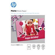 HP MATTE FSC PHOTO PAPER 4X6 25 SHEETS - Photo Paper
