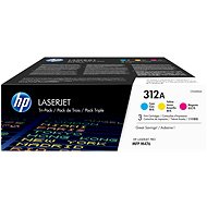 HP TONER CARTRIDGE 312A C/Y/M TRIPLE PACK - Printer Toner
