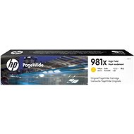 HP INK CARTRIDGE 981X YELLOW HIGH YIELD - Cartridge