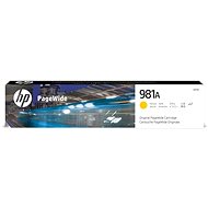 HP INK CARTRIDGE 981A YELLOW - Cartridge