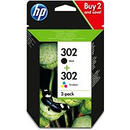 HP INK CARTRIDGE 302 COMBO PACK BLISTER - Cartridge