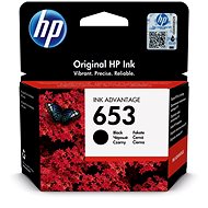HP 653 BLACK ORIGINAL INK ADVANTAGE CARTRIDGE - Cartridge