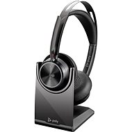 HP Poly VFocus2 -M HS w/charge stand - Wireless Headphones