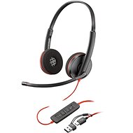 HP Poly BW 3220 USB-C HS+USB-C/A - Fej-/fülhallgató