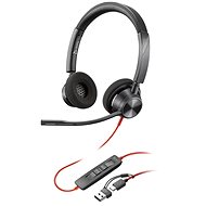 HP Poly BW 3320 Stereo USB-C HS+USB-C/A - Fej-/fülhallgató