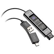 HP Poly DA85-M USB to QD Black Adapter TAA - Audio Transmitter