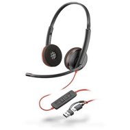 HP Poly Blackwire 3220 Stereo USB-C, USB-C/A Adapter - Kopfhörer