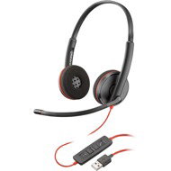 HP Poly Blackwire C3220 UC - Headphones
