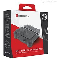 Hyperkin RetroN S64 Console Dock for Nintendo Switch (Smoke Gray) - Gaming Accessory