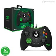 Hyperkin Duke Wired Controller (Xbox 20th Ann. LE) (Black) Officially Licensed by Xbox - Gamepad