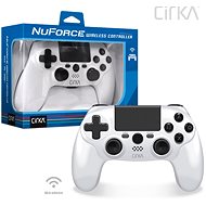 Cirka NuForce Wireless Game Controller for PS4/PC/Mac (White) - Game Controller