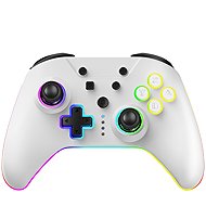 Armor3 NuRival Wireless Hall Effect Stick Game Controller For Nintendo Switch (White) - Gamepad