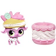  Littlest Pet Shop - Pink pet in a basket  - Figure