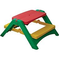Skladací stolík s lavičkami - Detský nábytok
