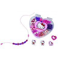 Eichhorn wooden threading beads - Hello Kitty heart - Creative Kit