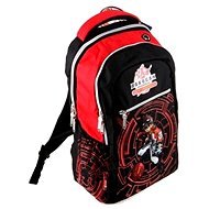 Bakugan School Bag black-red - School Backpack