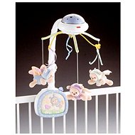 Fisher Price Carousel butterflies above bed - Cot Mobile