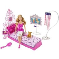 Barbie v ložnici - Doll