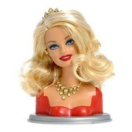 NA túto položku NENASKLADNOVAT - Barbie Fashionistas Swappin Styles hlava (nosná položka) - Bábika