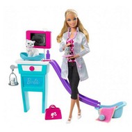 Barbie Asistentka veterinářky - Doll