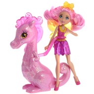 Barbie Mini víla s drakem růžová - Doll