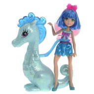 Barbie Mini víla s drakem blue - Doll