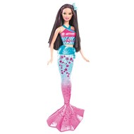 Barbie Podmořská panna azurovo-růžová - Puppe