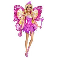 Barbie Víla kamarádka v růžovém - Doll