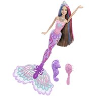 Barbie Královna moří ve fialovém - Doll
