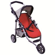  The stroller for dolls red  - Doll Stroller