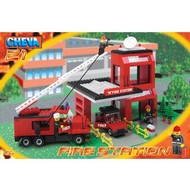 Cheva 21 - Fire Station - Building Set