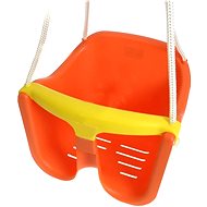 Baby swing in orange netting - Swing