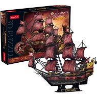 CUBICFUN 3D puzzle Sailing Ship Queen Anne's Revenge 391 pieces - 3D Puzzle
