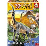 EDUCA 3D puzzle Brachiosaurus 101 pieces - 3D Puzzle