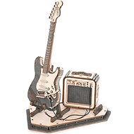 ROBOTIME Rokr 3D Wooden Puzzle Electric Guitar 140 pieces - 3D Puzzle