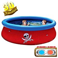 Bazén s 3D efektem Piráti - Inflatable Pool